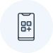 icon of smartphone